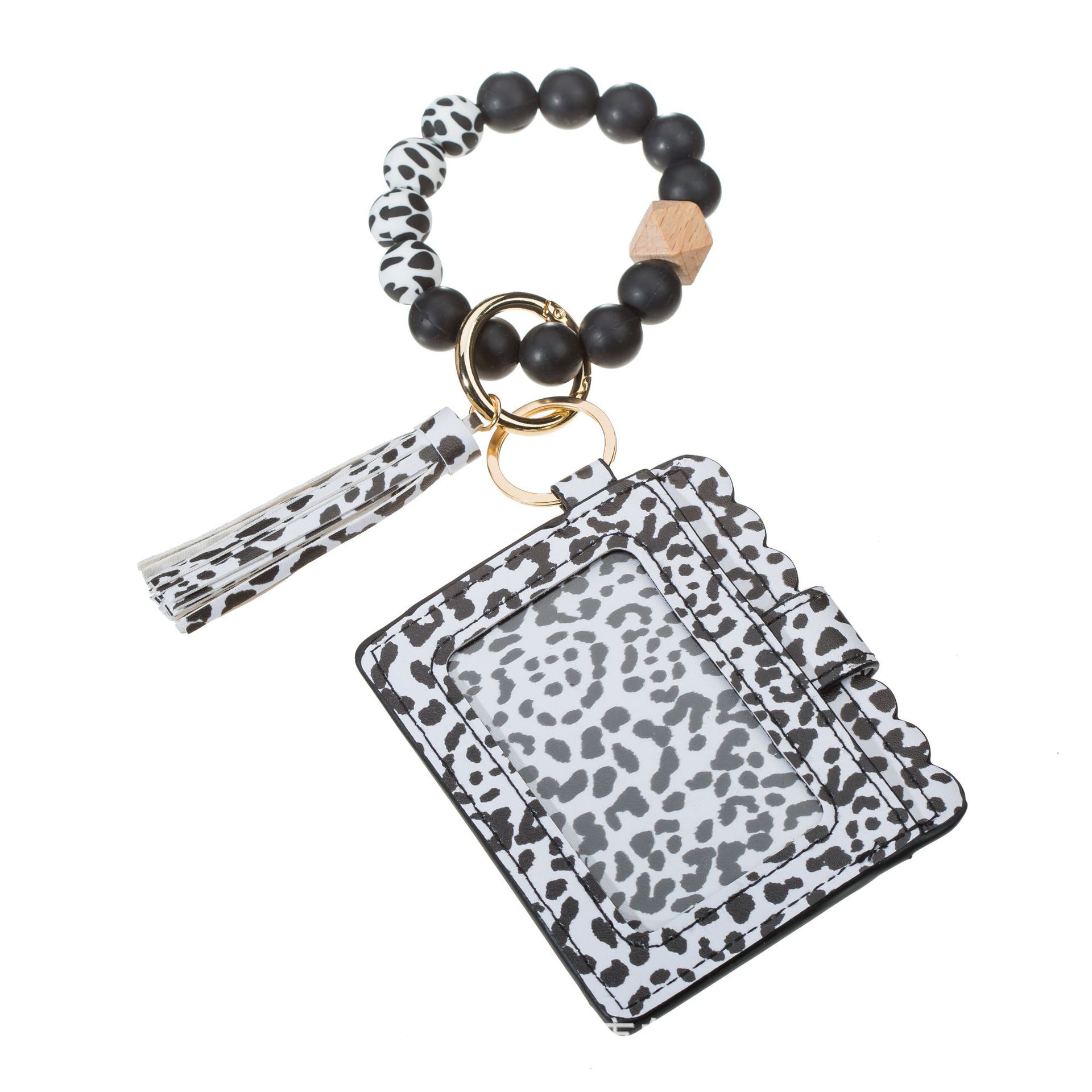 화이트 레오파드 무늬