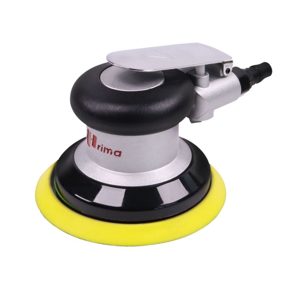 台湾普力马5寸气动打磨机工业级高速汽车打蜡抛光干磨砂光机砂纸