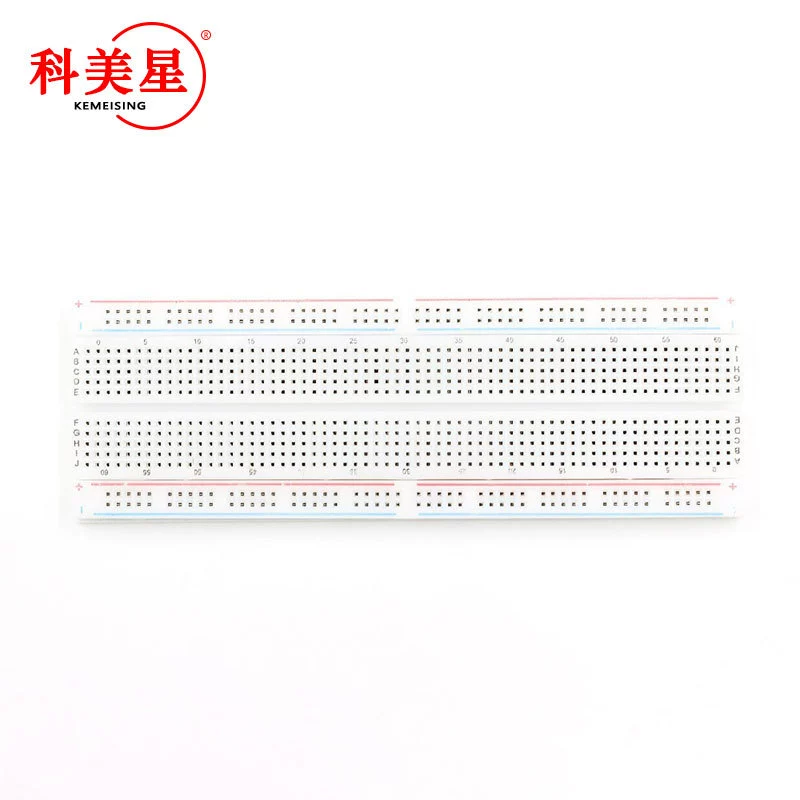 MB102 830 Hole high -quality bread board line board board experiment board universal plate 165x55x10mm