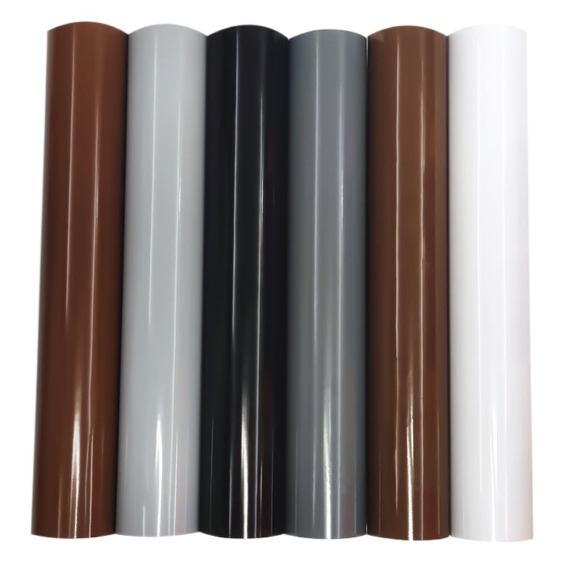 Tamaño pequeño 0,6*8 M PVC papel autoadhesivo impermeable pequeña especificación autoadhesivo pegatina instantánea computadora letras película