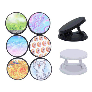 New Airbag Stand Foldable Phone Finished Product Wholesale Material Supply with Logo Printing Direct from Manufacturer Foldable