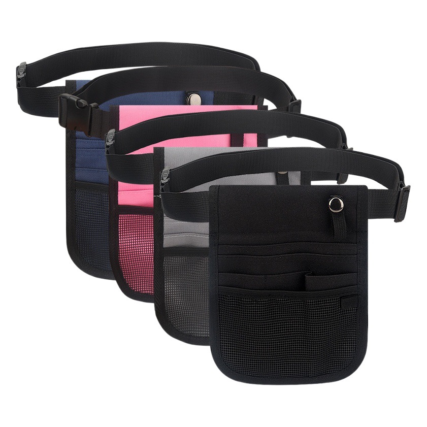 Wesleco bolso de la enfermera bolsa de emergencia multifuncional portátil suministros médicos bolsa de almacenamiento transfronterizo caliente minería enfermera bolso de la cintura