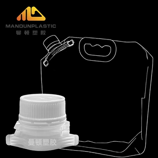 定制吸嘴36mm单卡管盖 用于杂粮饮用水啤酒自立袋猫砂狗粮大米袋