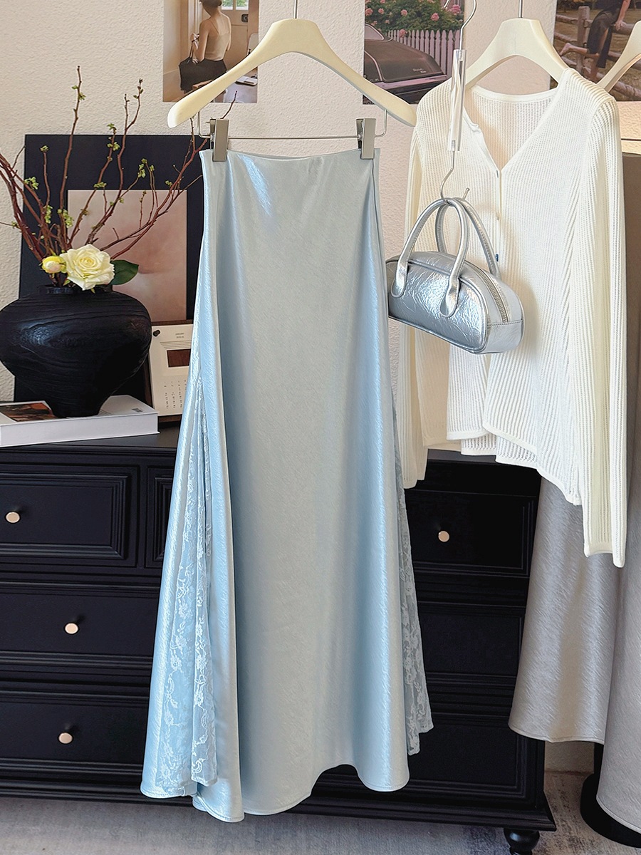 Lace elegant skirt