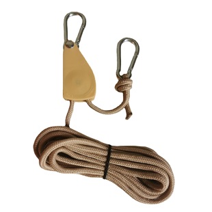 Reflective Windproof Rope Outdoor Supplies Camping Tent Support Windproof Rope Wheel Adjusting Sky Curtain Pulley Rope