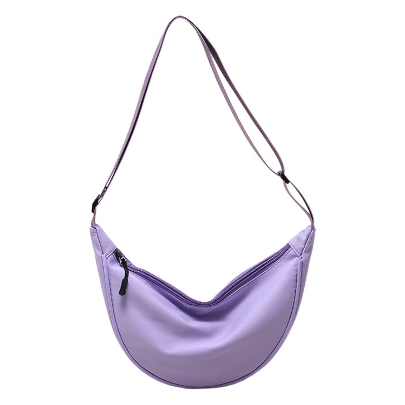 Bolso bandolera de nylon para mujer 2024 nuevo bolso de bola de masa de moda bolso de hombro de estilo deportivo ligero bolso de hombro de axila