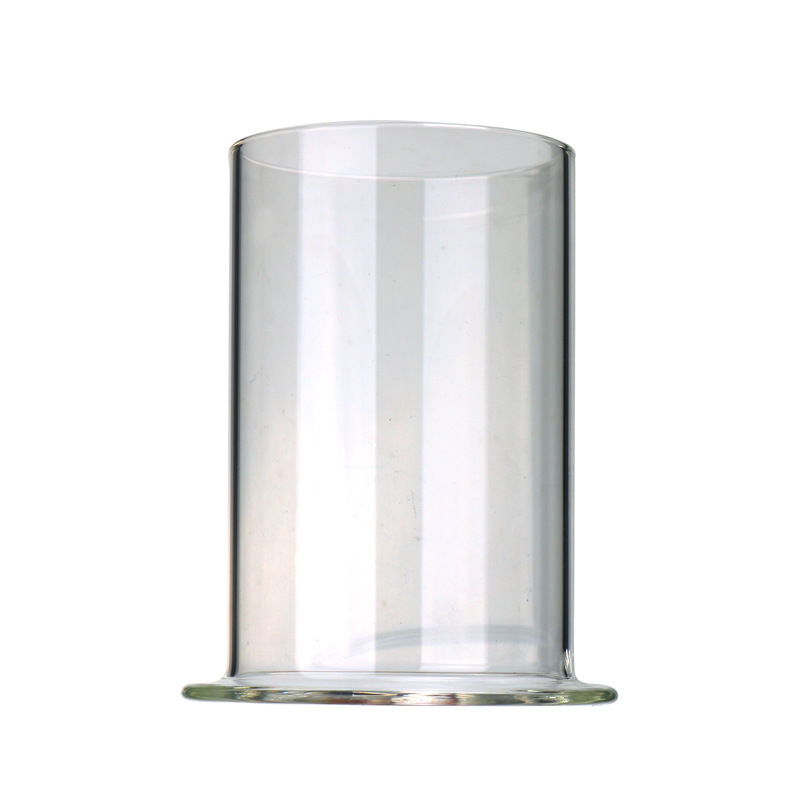 Crystal Glass Hollow Anal Plug with Two Openings, Transparent Expander Design — detail image 10