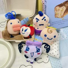 可爱chibi拓麻歌子苹果吉香肠嘴卷卷相扑吉天使吉毛绒玩具小挂件