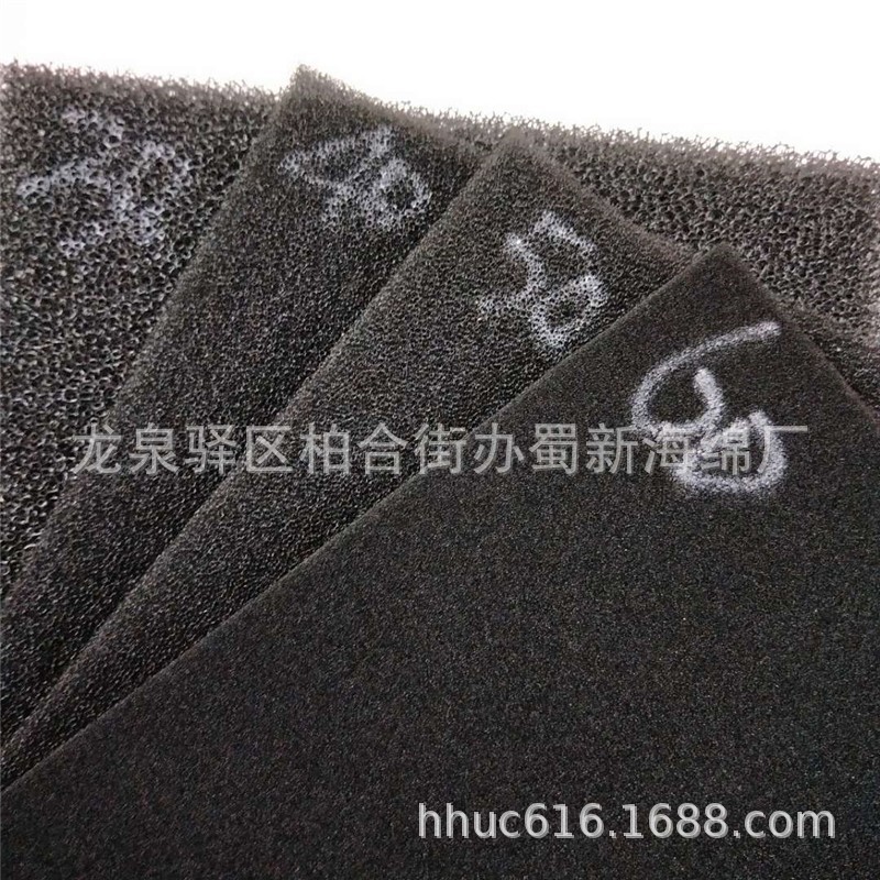 供应透气挡尘过滤海绵/25-80PPI网孔聚氨酯海绵/防尘过滤泡棉/