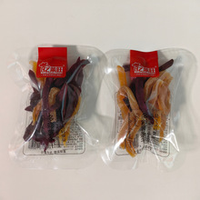 亿莱旺多彩薯条干红薯干+紫薯干独立小包装称重零食批发一袋5斤