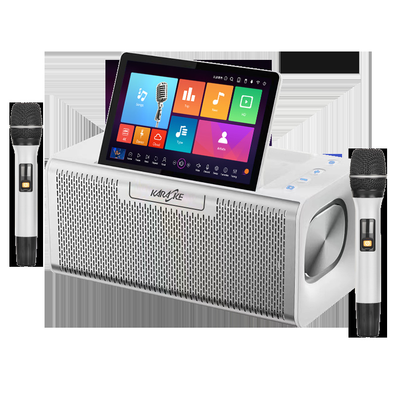 Kit de sonido KTV doméstico todo en uno máquina de karaoke doméstica máquina de canto al aire libre K máquina de canto acampada transfronteriza