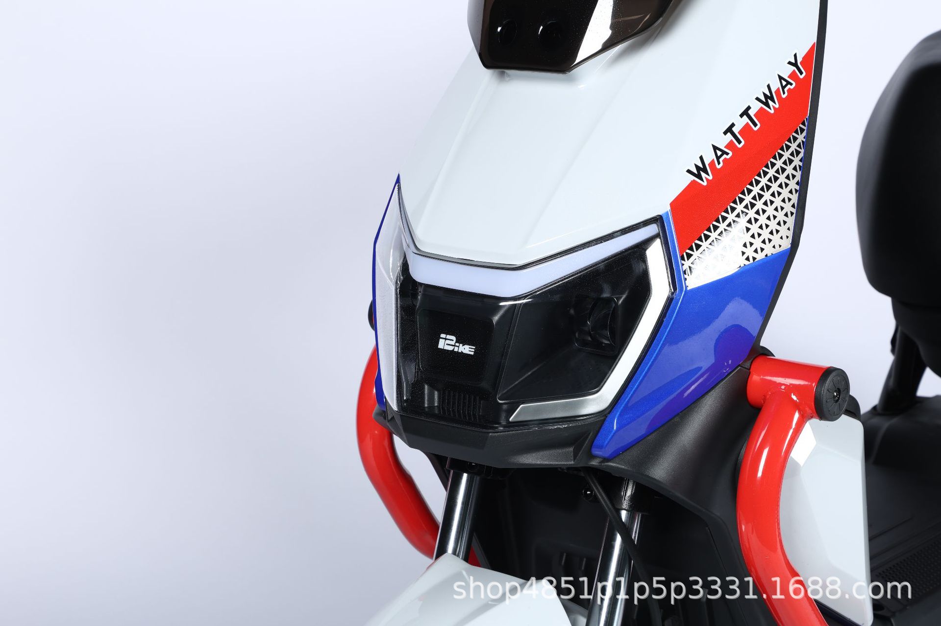 New Foreign Trade Model: Wolf Warrior Electric Motorcycle, Adult Two-Seater Electric Scooter, Exclusively for Export, Factory Wholesale