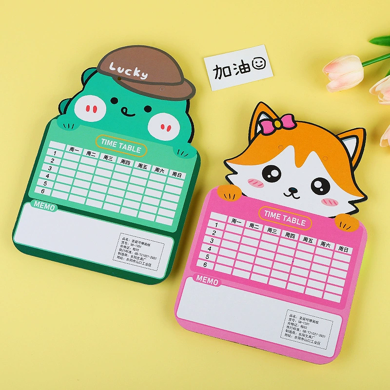 Cartoon erasable double-sided drawing board for kindergarten writing for elementary school students, early education, graffiti