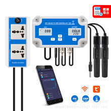WIFI涂鸦智能水质监测仪三合一鱼缸ph酸碱度计海水养殖ORP控制器