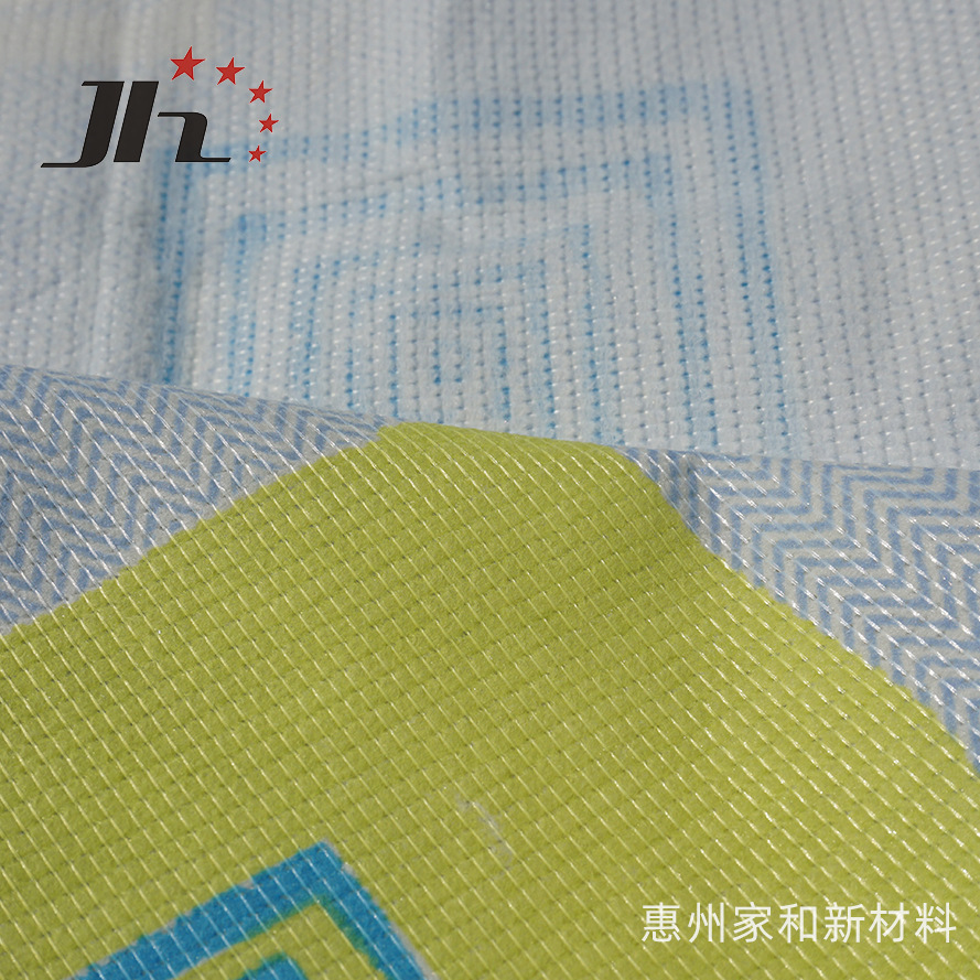 家和14针印花丽新布 环保耐用床垫布 床垫沙发底布专用阻燃无纺布