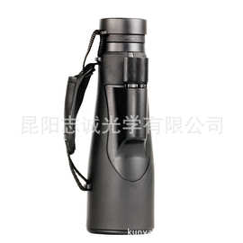 15X56高透膜高清广角便携户外旅行徒步单筒跨境货源单筒望远镜