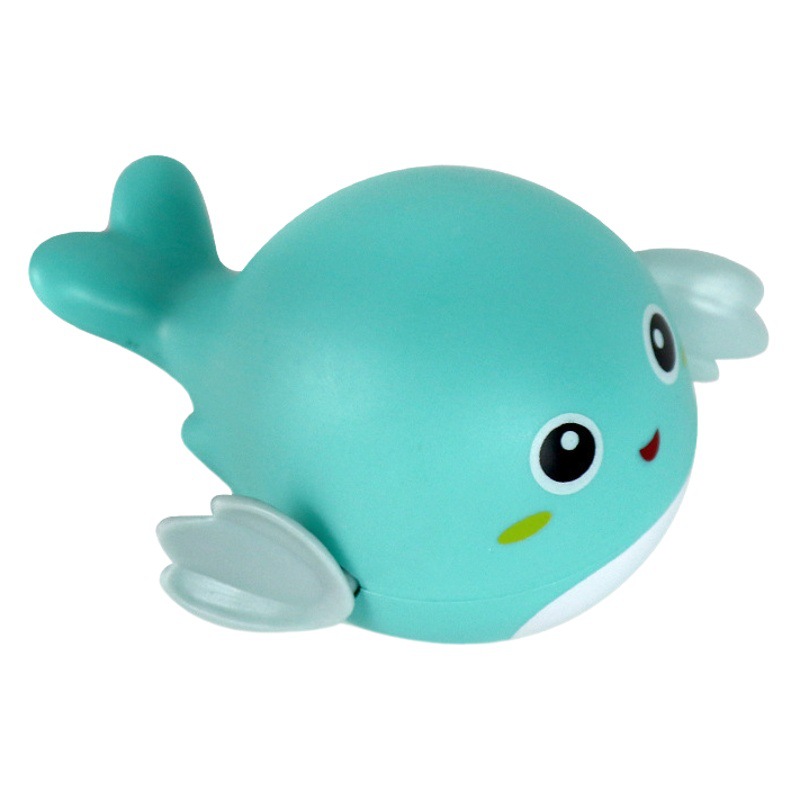 Douyin mismo estilo bebé juguetes de baño de agua tortuga de agua delfín natación pequeño pato amarillo verano baño niños