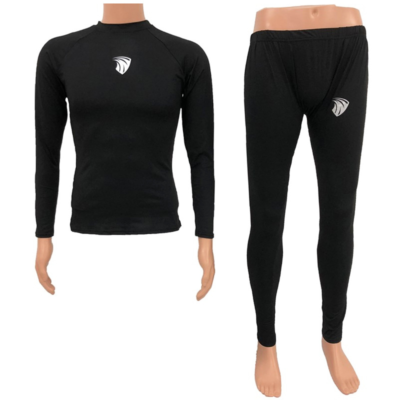 Motorcycle Sweat Clothes and Pants Racing Clothes Quick-drying Bottoming Shirt suit Sweat-absorbent Breathable Sliding Clothes Elastic Motorcycle T-shirt