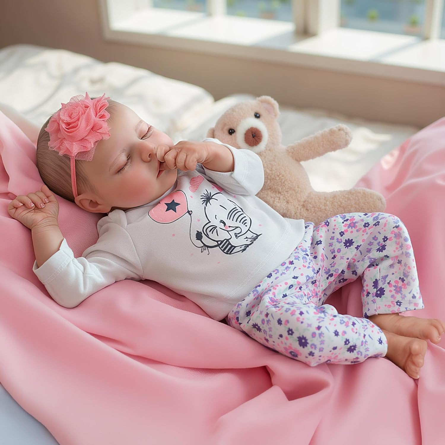 16inch reborn baby TWINB sleeping girl reborn baby estación independiente de suministro de comercio exterior