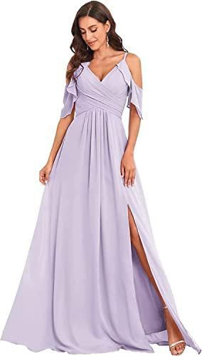 Vestido de dama de honor de gasa sin tirantes adecuado para vestidos de boda con tirantes abiertos Vestido de fiesta de boda con pliegues