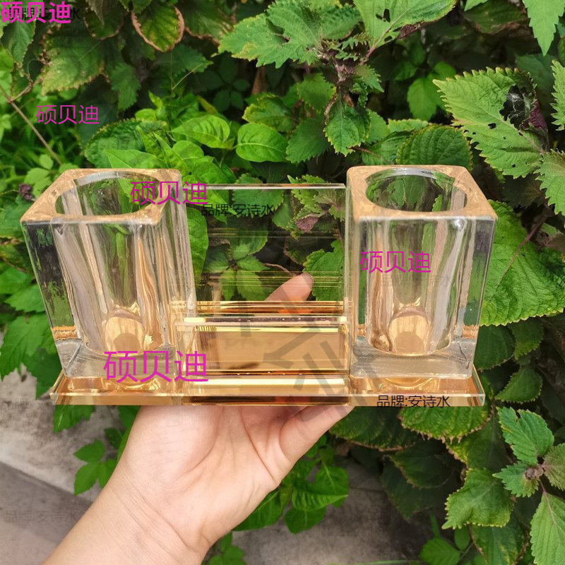 无线话筒架架麦克风支架用品定桌面座水晶台式摆件