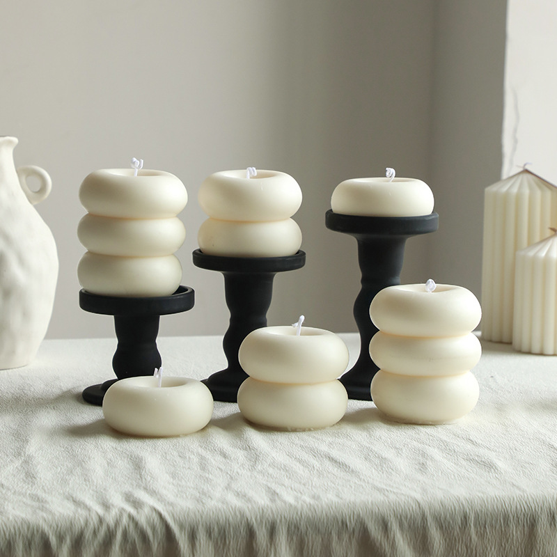 Nórdico simple viento blanco atmósfera sensación de guasa de aroma regalo de mano geometría decoración del hogar adornos transfronterizos