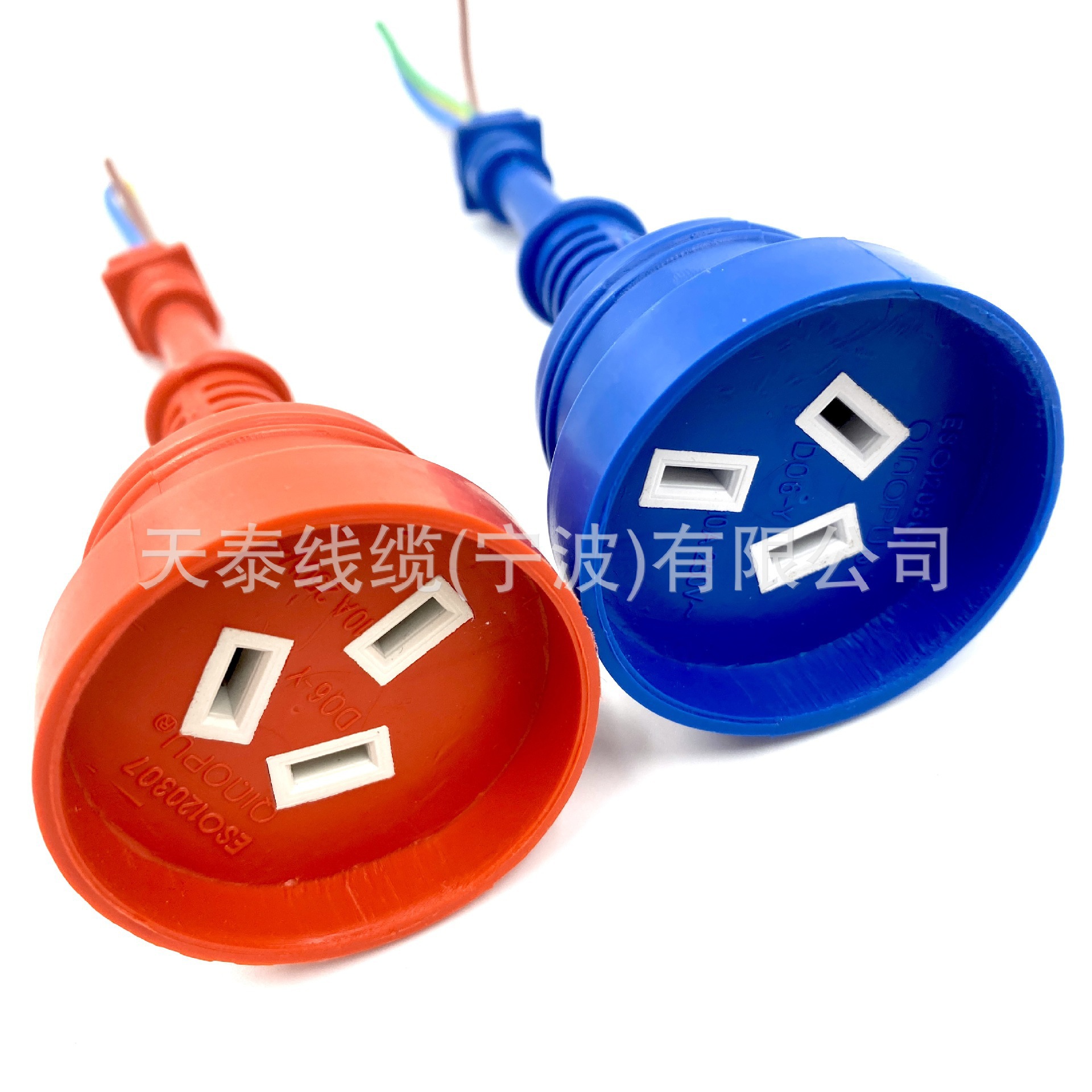 澳标三芯10A电源线 澳大利亚三插母座插头线 澳规单头插座电源线