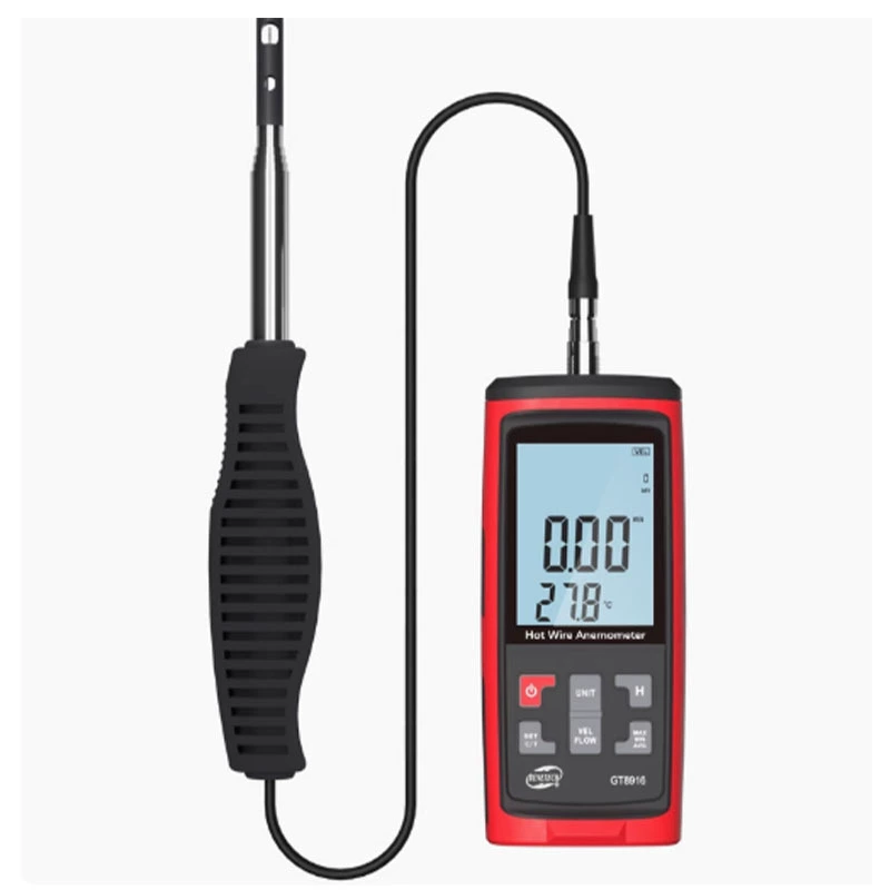 Термический анемометр Biaozhi GT8916, измеритель объема воздуха, анемометр для измерения бриза, измеритель объема воздуха, температура ветра, мощность ветра