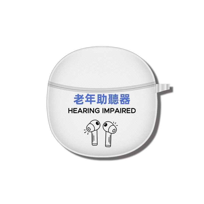 Compatible wireless headphones, transparent creative cartoon protective case, bluetooth