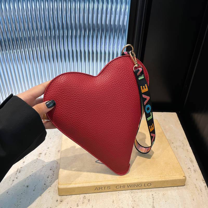 2025 Cross-border Fashion Mini Peach Heart Multi-color Bag Women's Personalized Color Hand Bag Pendant Bag 2025 Cross-border Fashion Mini Peach Heart Multi-color Bag Women's Personalized Color Hand Bag Pendant Bag