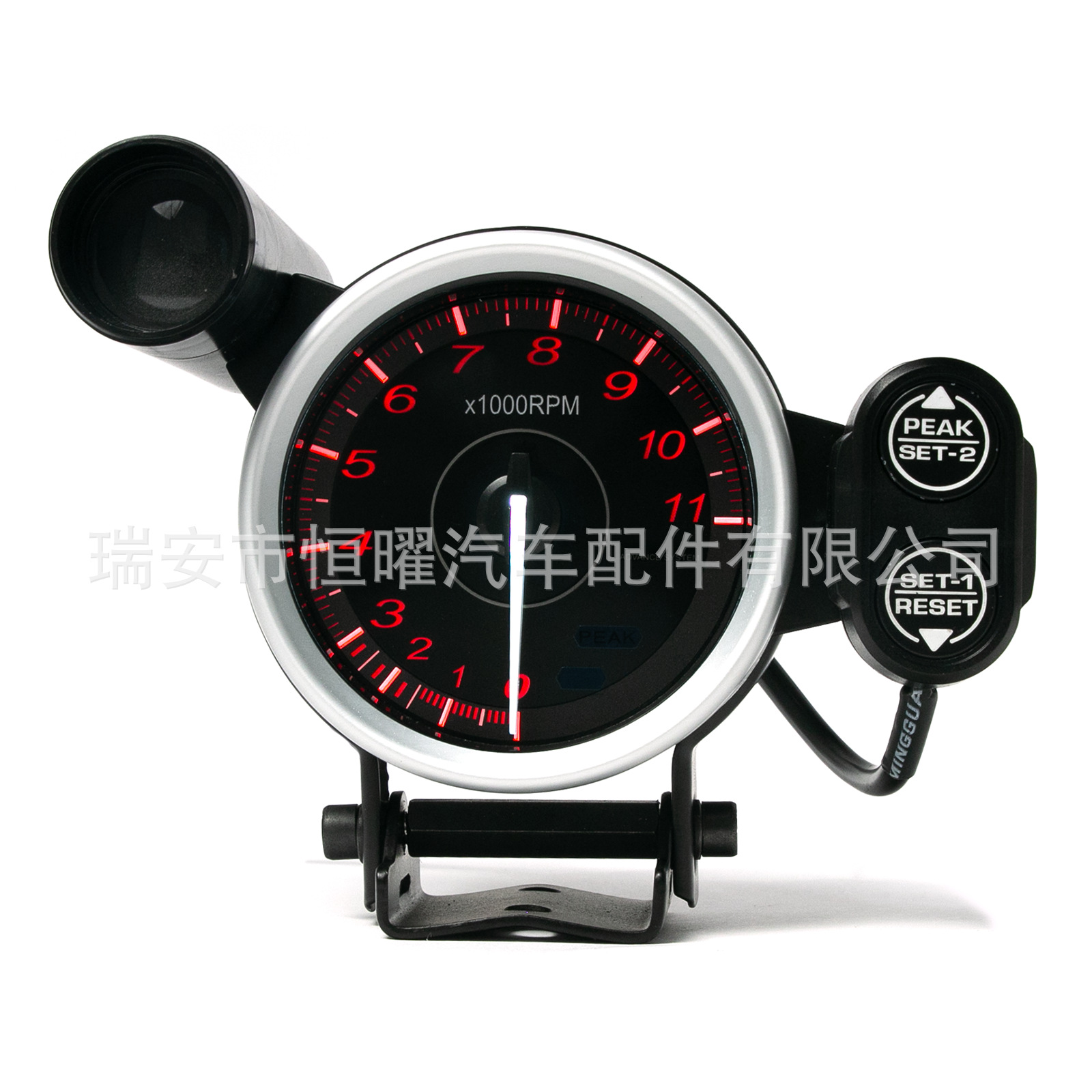 80mm 3.75 inch Tachometer 11000 RPM A17 Color Backlight Digital Display