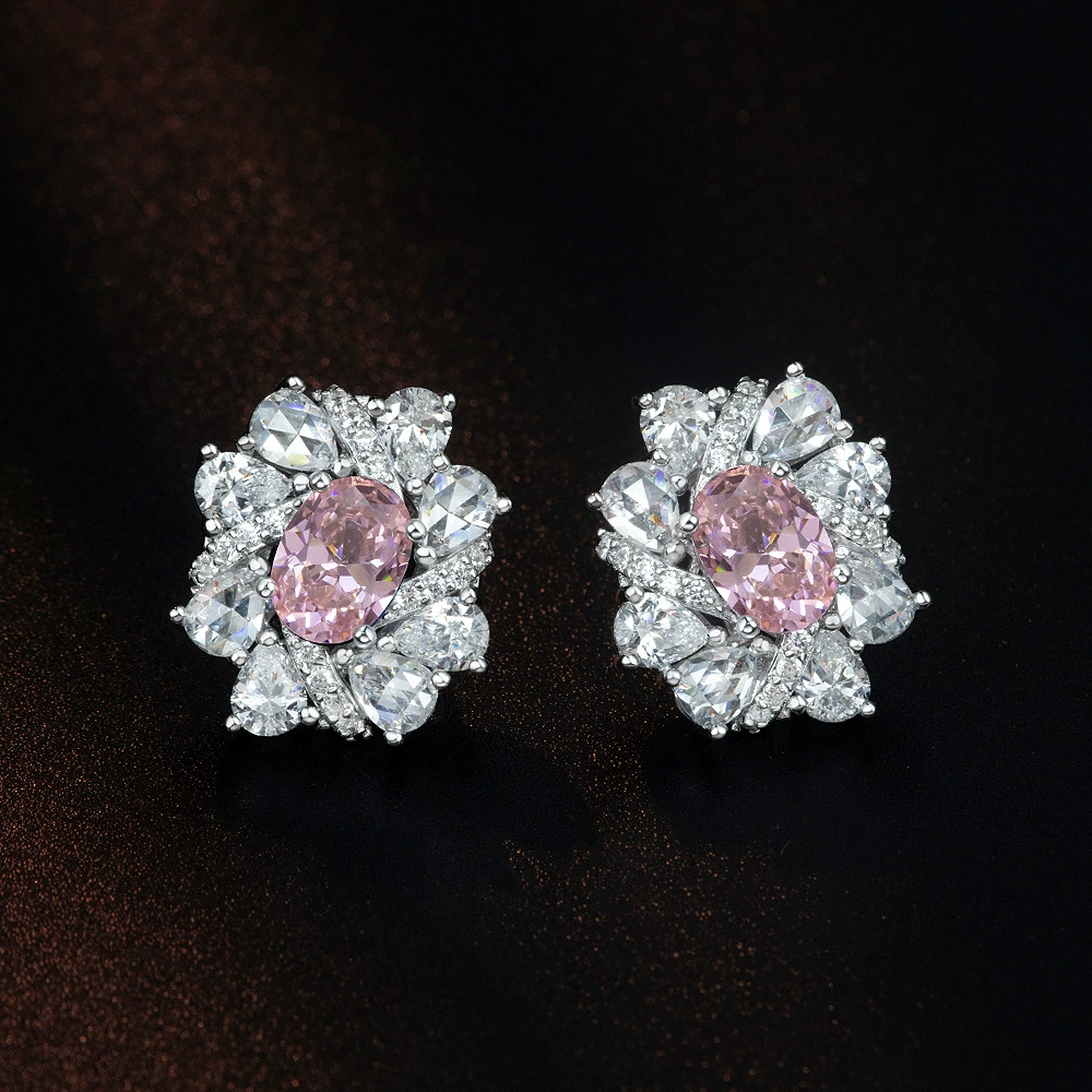 Ювелирные изделия Shipei, серьги-гвоздики из стерлингового серебра 925 пробы в форме яйца, 5*7 мм, милые и простые, 1 карат, модные универсальные серьги-гвоздики для женщин.