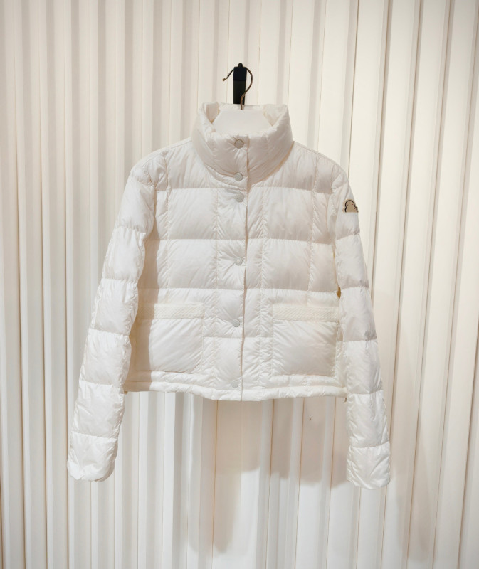 蒙家25ss M家新款Jarcieu系列编织饰边短款外套羽绒服 女款|undefined