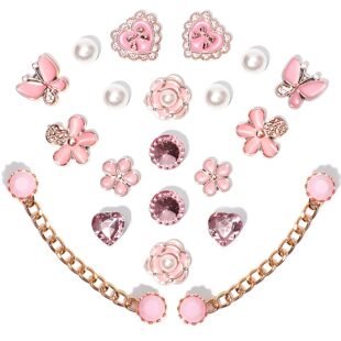 20pcs��ʯ���Ϻ�������DIYЬ���b� ˮ�����Ь��Ь������Ь