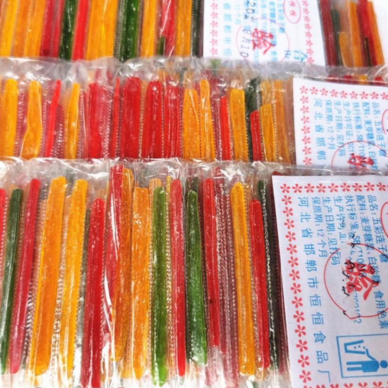 牙签糖粘牙糖帘子糖黏牙糖连子糖麦芽糖太阳糖包邮80后怀旧小零食