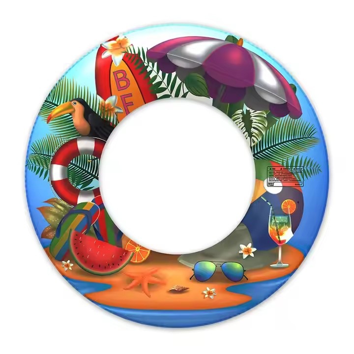 Manufacturers Children Pvc Swimming Ring Multiple Styles Summer Outdoor Beach Pool Games Inflatable Swimming Ring