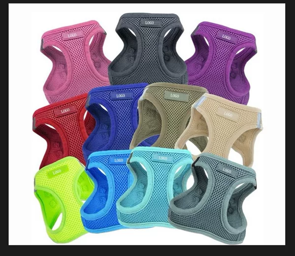 Pet vest saddle chest strap traction rope vest dog traction rope diving material breathable dog rope