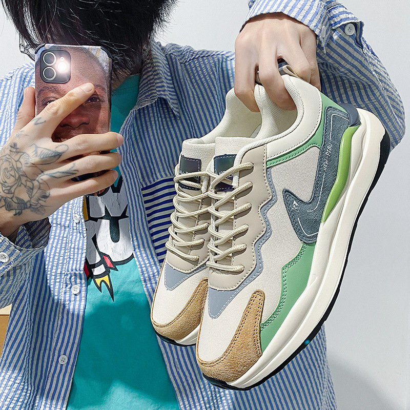 Spring and Autumn 2022 New Cross-border Forrest Gump Men's Shoes Sneakers Men's Sneakers Lightweight Breathable Casual Shoes for Men
