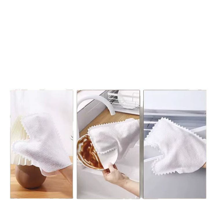 Disposable gloves non-woven cloth