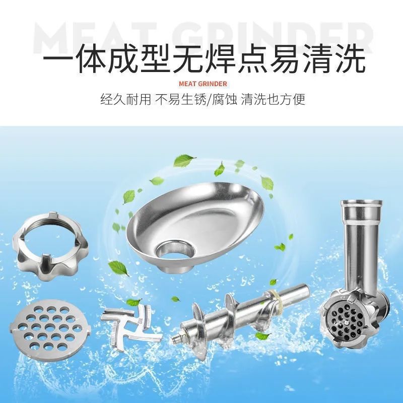 Máquina de molienda de carne de acero inoxidable 304 automática, máquina de relleno de carne multifuncional comercial, máquina de enema de pimienta y verduras, máquina de enema de chile