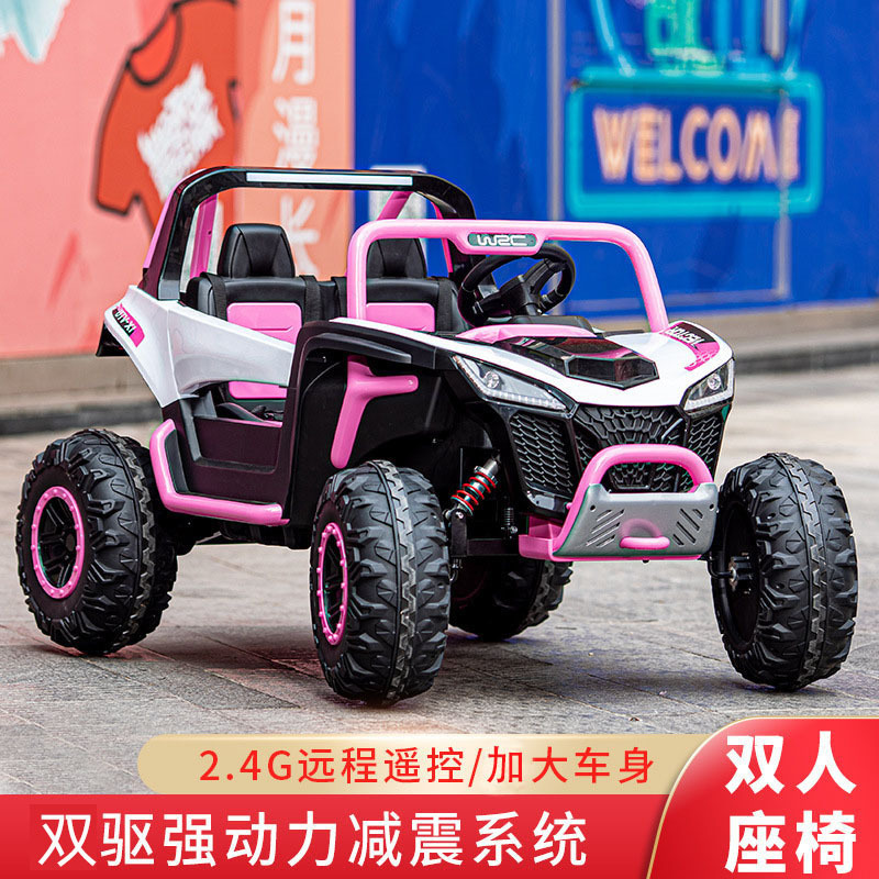 Nuevo en stock Bluetooth control remoto tripulado coche de juguete doble unidad transfronteriza