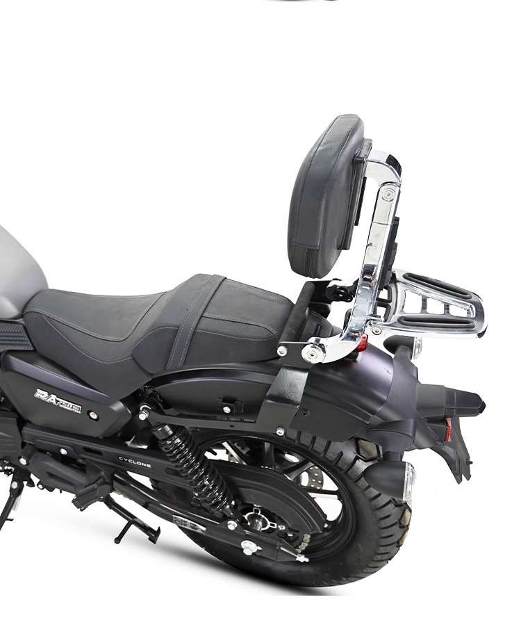 Muscle car wolf applicable to saikelon RA250 multi-function folding backrest adjustable backrest modified tail shelf tail