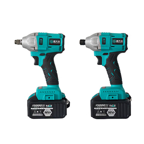 Brushless Electric Wrench High-Torque Lithium Electric Wrench Impact Electric Wrench Electric Wrench High-Torque Electric Air Hammer