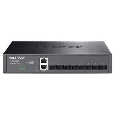 Сетевой управляемый трехслойный коммутатор TP-LINK TL-ST5008F на полной скорости 10G