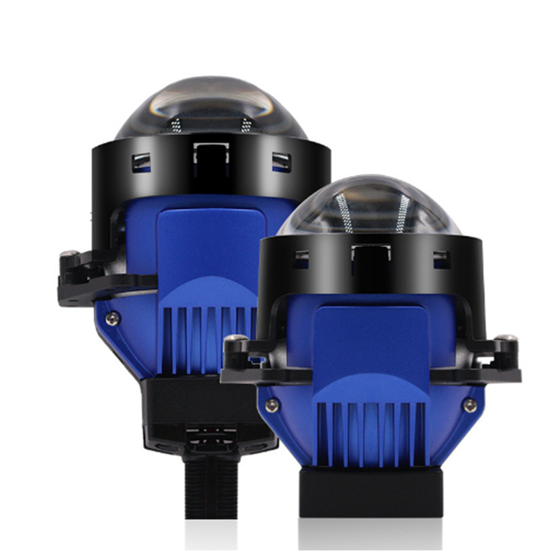 G3 doble lente delantero luz condensada luz LED superbrillante automóvil transformado luz láser de alta potencia delantero