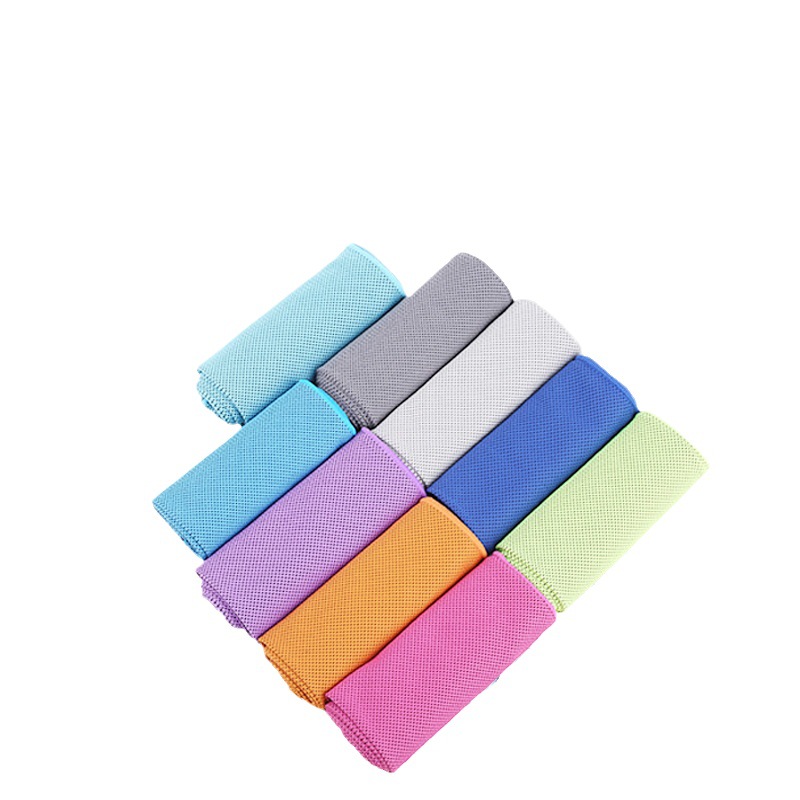 Two-Color Cold Towel Ice Towel Summer Cooling Ice Towel Quick-Drying Sports Towel Ice Towel Printed Logo