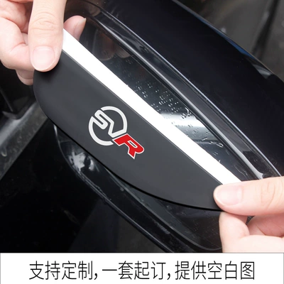 Rearview mirror rainproof sticker – Modification Decorative Car Logo Sv