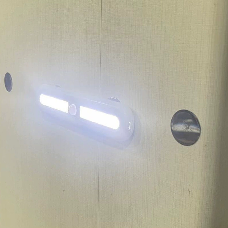 LED-индукционная ночная лампа, магнитная световая лента, рабочий свет для гардеробной, внутреннее освещение