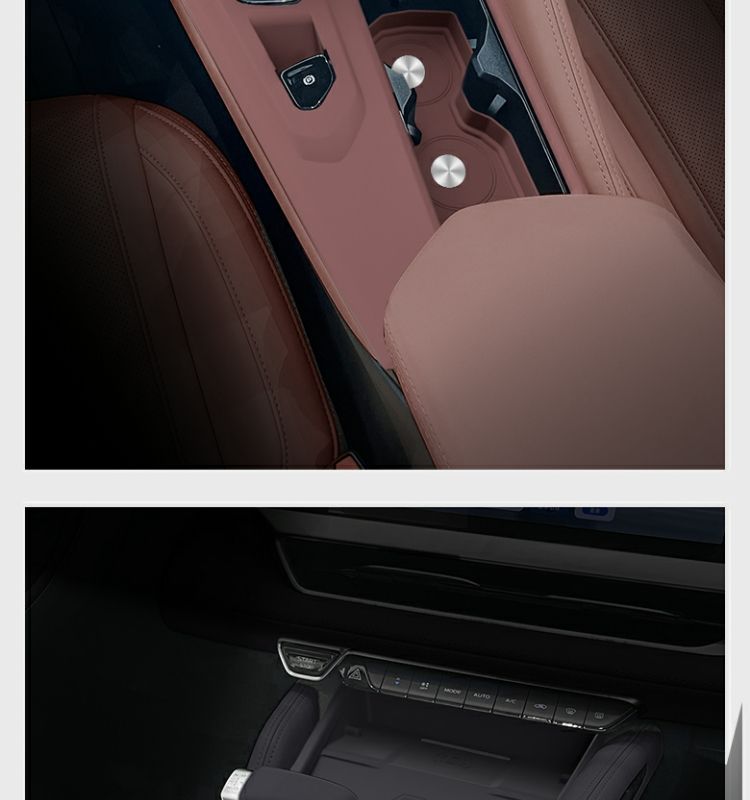 Center Console Gear Panel Protective Film Silicone Pad for Geely Xingyue L
