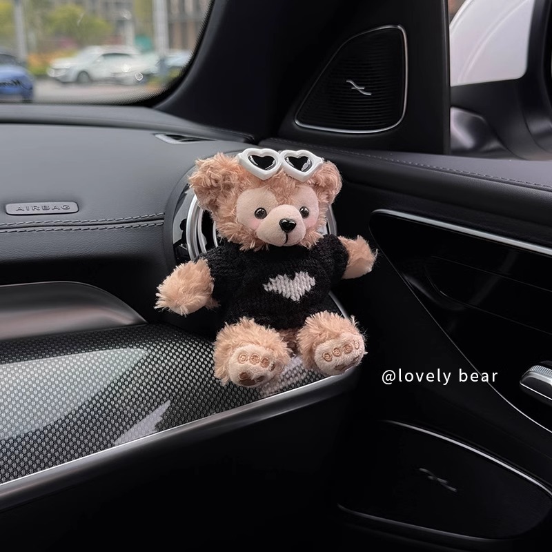 Aromaterapia para automóvil Decoración de salida de aire acondicionado para automóvil 2024 Nuevo estilo Shirley Mei Adornos lindos Fragancia para automóvil Mujer